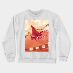 Red Cloak Traveler Crewneck Sweatshirt